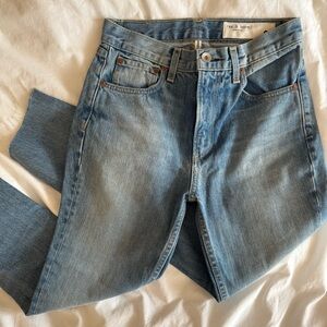 Rag & Bone High Rise Ankle Skinny Jeans